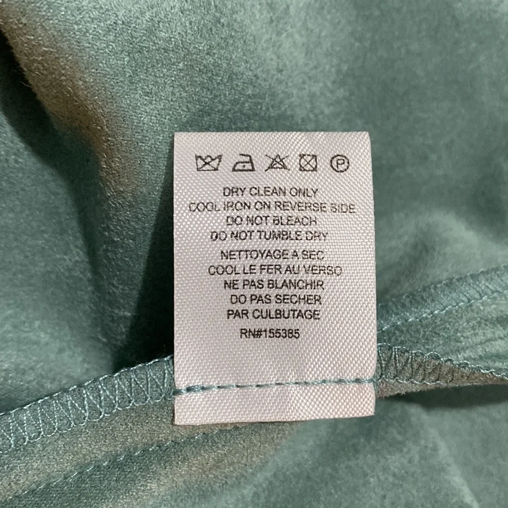 NWT Ronny Kobo XS Sage Zarma Ruched One-Shoulder Midi Dress - Picture 13 of 15